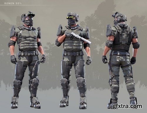 Daz3D - Tactical Assault Outfit for Genesis 8 Male(s) and Female(s) DAZ | 3D MODELS