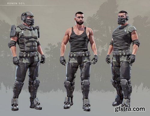 Daz3D - Tactical Assault Outfit for Genesis 8 Male(s) and Female(s) DAZ | 3D MODELS