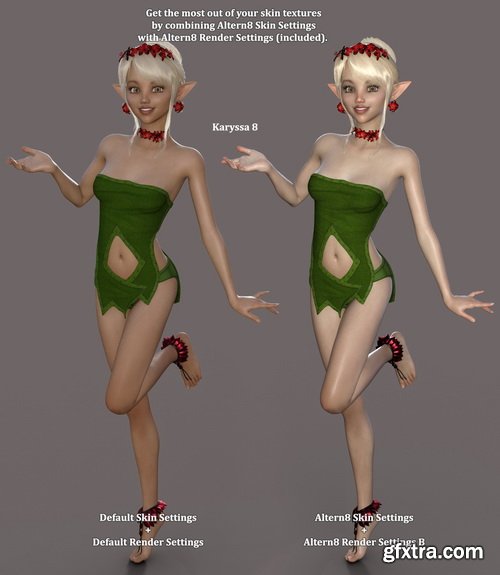 Daz3D - Altern8 - Skin Shader System for Genesis 8