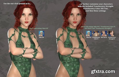 Daz3D - Altern8 - Skin Shader System for Genesis 8