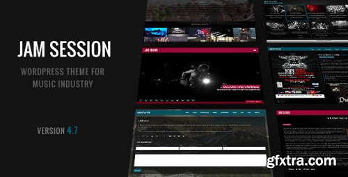 ThemeForest - JamSession v4.8.3 - Music & Music Band WordPress Theme - 6542149