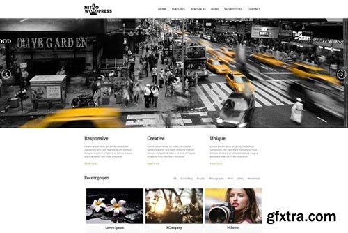 CreativeMarket - Nitro - Multipurpose WordPress Theme 1247191