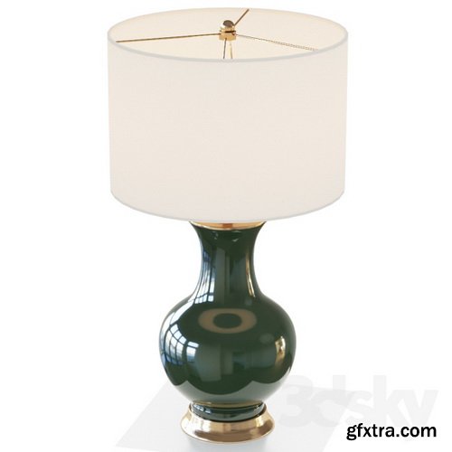 3dsky - LILOU TABLE LAMP GREEN