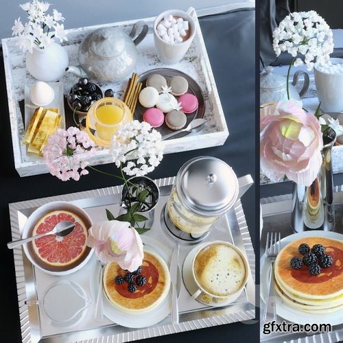 3dsky - Breakfast tray