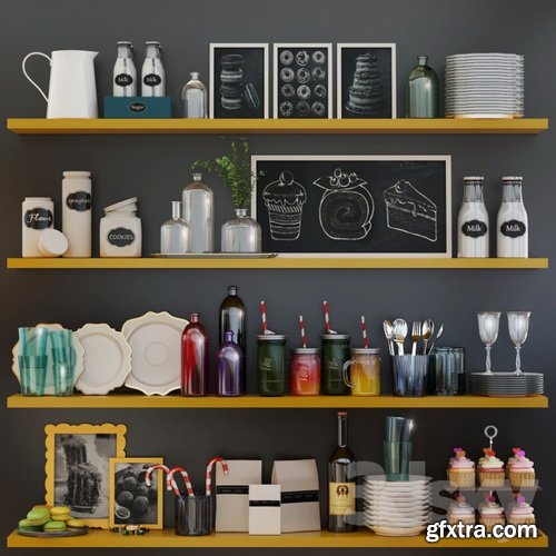 3dsky - Kitchen set 43