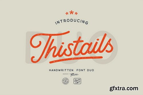 Thistails Font Duo