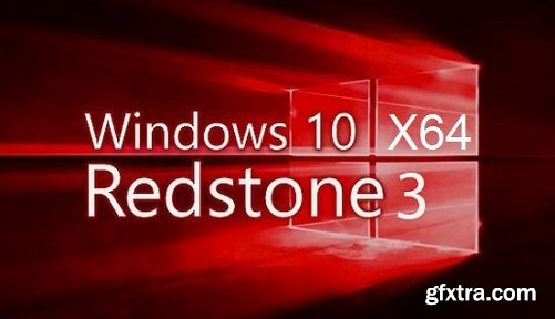 Windows 10 X64 RS3 v1709 Build 16299.402 6in1 en-US April 2018