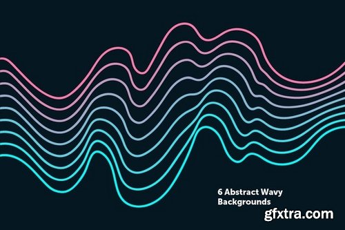 Abstract Wavy Background