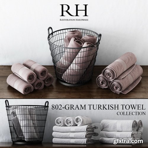 3dsky - RH 802-GRAM TURKISH TOWEL COLLECTION 4