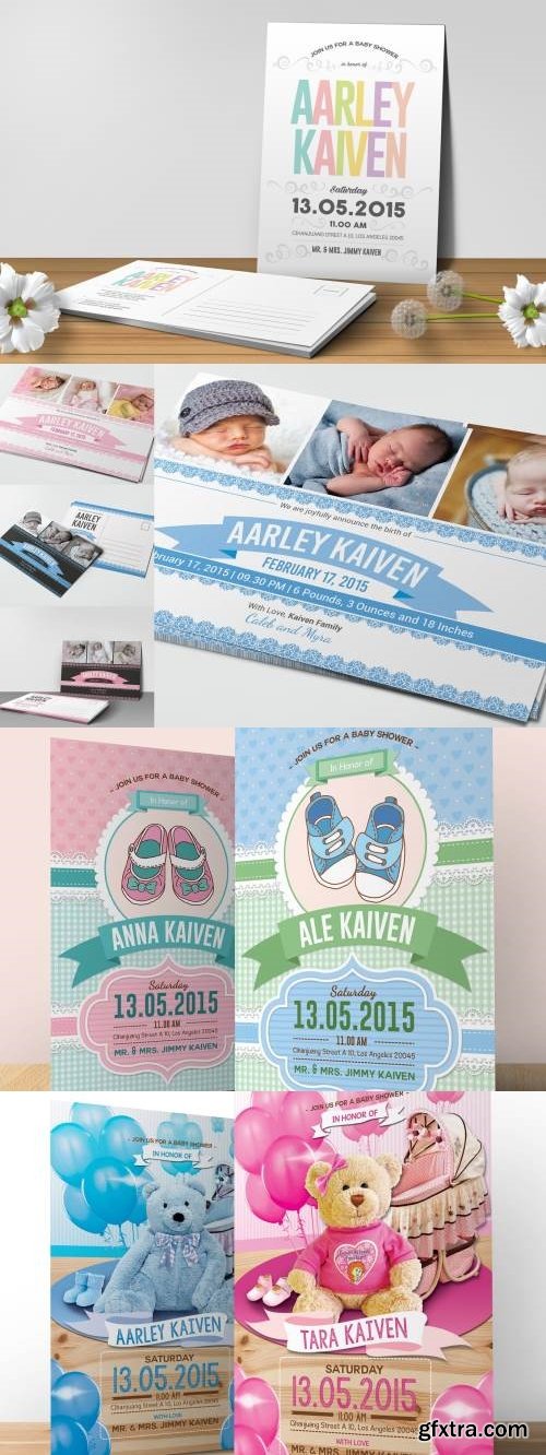 Baby Shower Invitation (Boy & Girl)