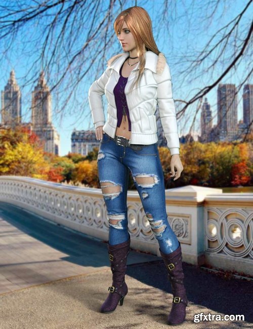 Daz3D - Manhattan Outfit for Genesis 8 Female(s)