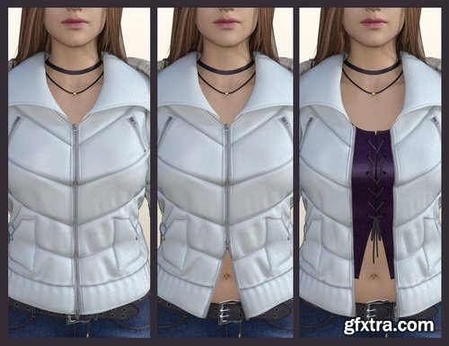 Daz3D - Manhattan Outfit for Genesis 8 Female(s)