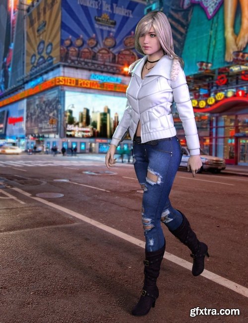 Daz3D - Manhattan Outfit for Genesis 8 Female(s)