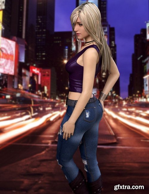 Daz3D - Manhattan Outfit for Genesis 8 Female(s)