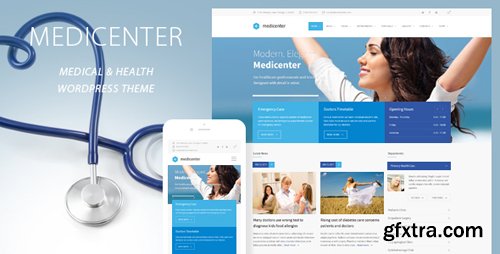 ThemeForest - MediCenter v9.9 - Responsive Medical WordPress Theme - 4718613