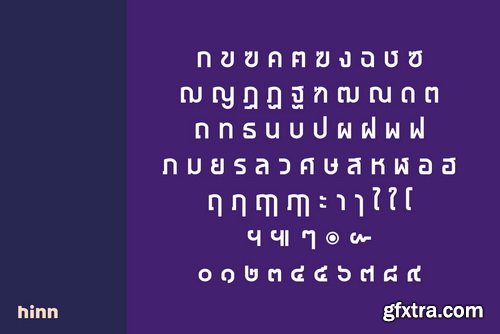 Hinn Font Family