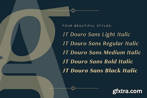 JT Douro Sans Font Family