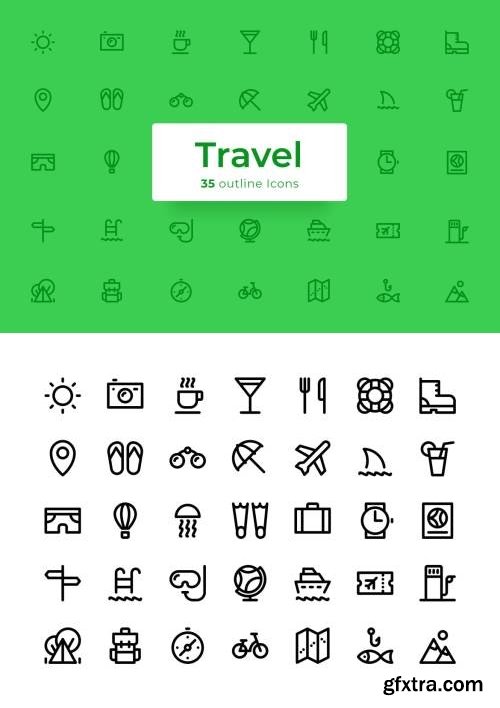 Travel - Icons Pack