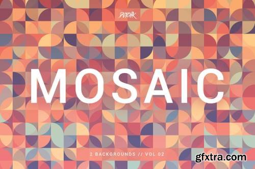Mosaic| Abstract Gradient Backgrounds | Vol. 02