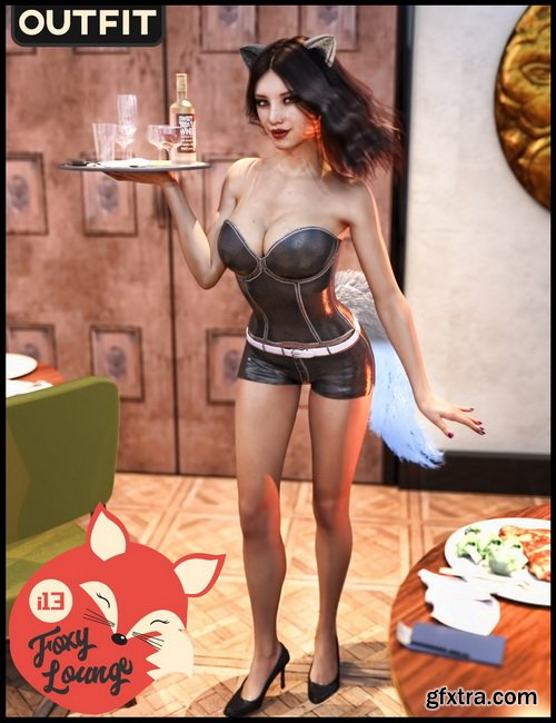 Daz3D - i13 Foxy Lounge Bundle