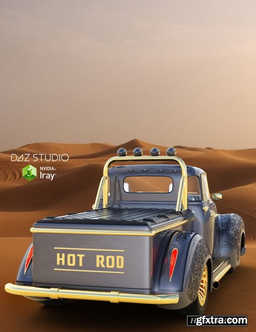 Daz3D - Hot Rod Truck