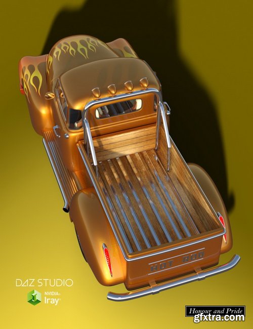 Daz3D - Hot Rod Truck