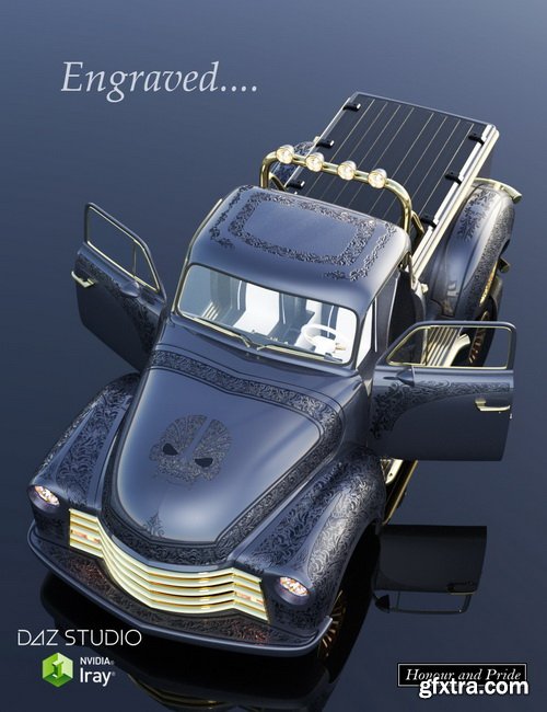 Daz3D - Hot Rod Truck