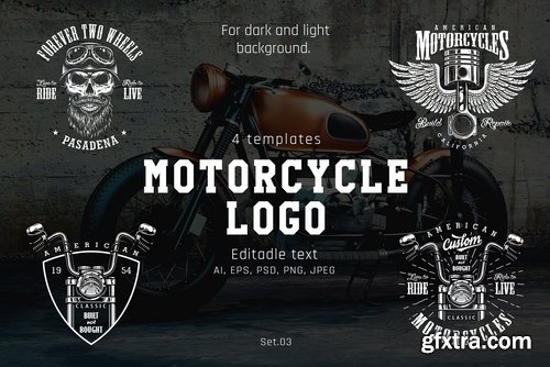 CM - Motorcycle logos set 2425243