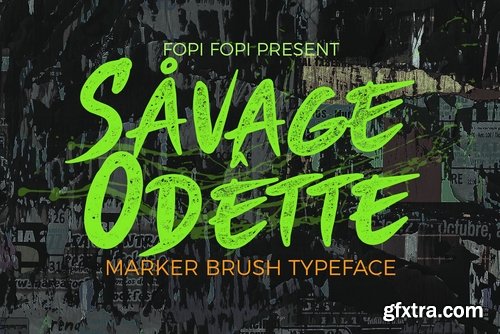 CM - Savage Odette Typeface 2425178