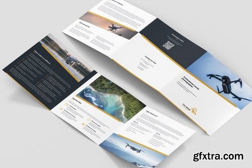 GraphicRiver - Brochure – Drone Photographer Tri-Fold Square 21801753