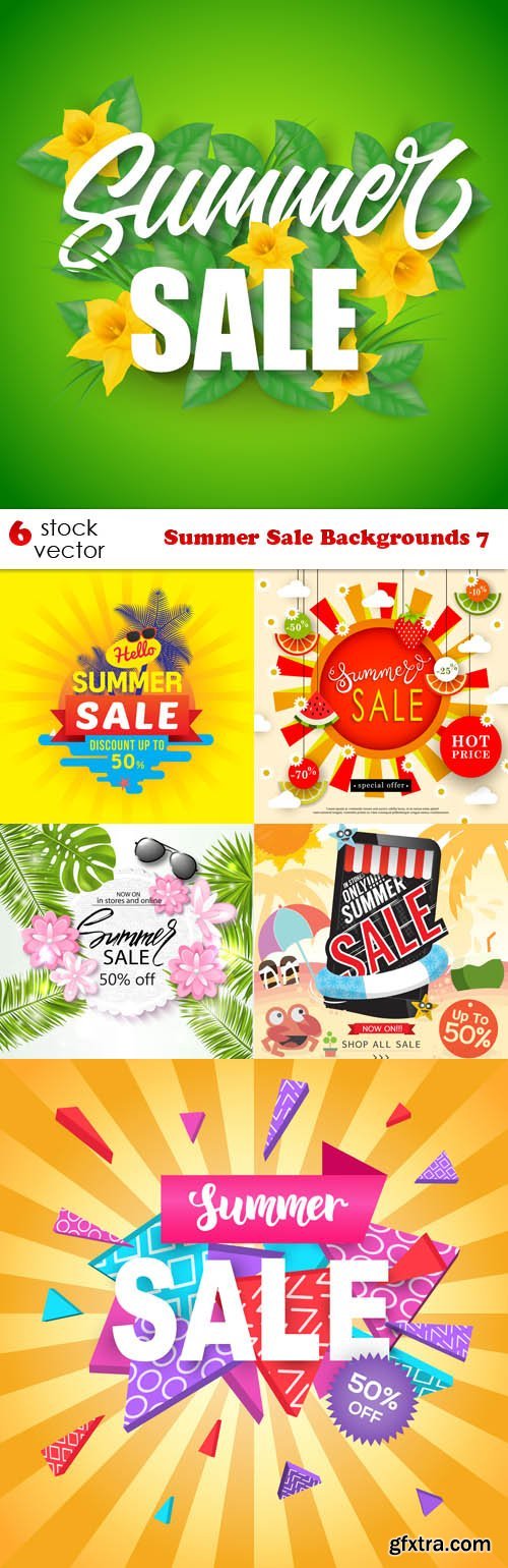 Vectors - Summer Sale Backgrounds 7