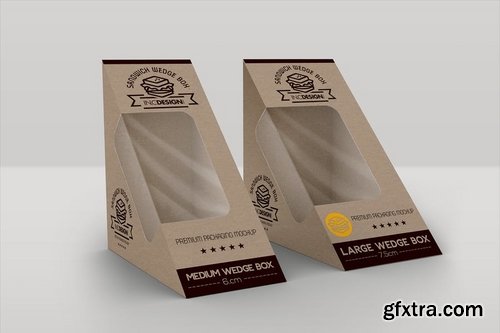 Fast Food Boxes Vol5 Take Out Packaging Mockups