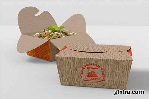 Fast Food Boxes Vol5 Take Out Packaging Mockups