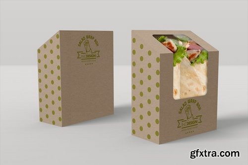 Fast Food Boxes Vol5 Take Out Packaging Mockups