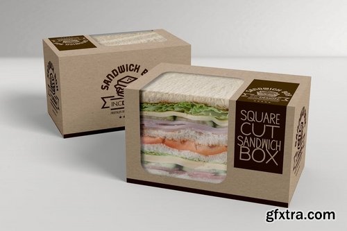 Fast Food Boxes Vol5 Take Out Packaging Mockups