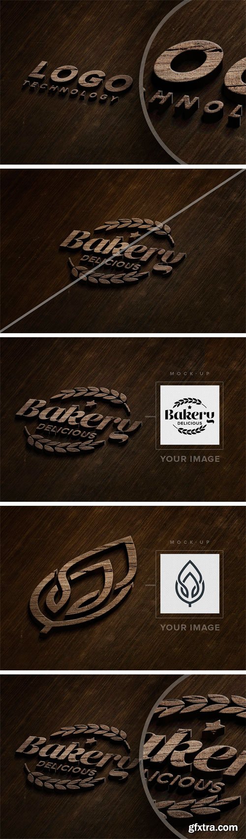 CM - Wooden Logo Mock-up 2449278