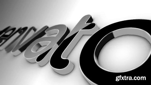 Videohive Black Classic 3D Logo V2 519447