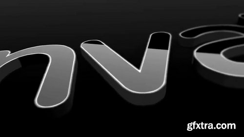 Videohive Black Classic 3D Logo V2 519447