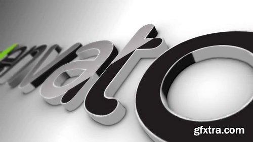 Videohive Black Classic 3D Logo V2 519447