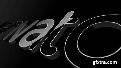 Videohive Black Classic 3D Logo V2 519447