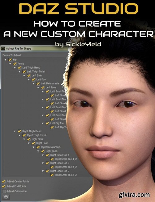 How To Create A New Custom Daz Studio Character GFxtra