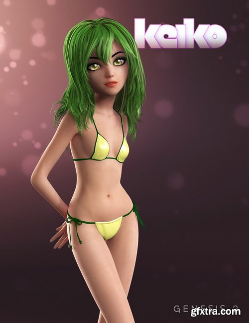 Daz3D - Keiko 6 Mega Manga Bundle