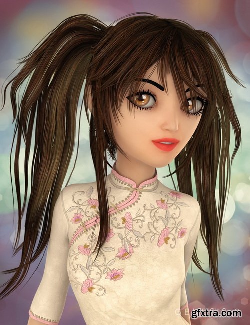 Daz3D - Keiko 6 Mega Manga Bundle