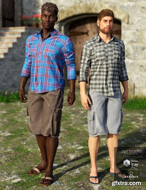 Daz3D - Boardwalk Casual Outfit Textures