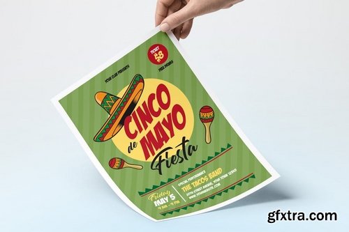 Cinco de Mayo Fiesta Flyers