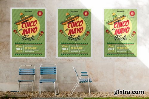 Cinco de Mayo Fiesta Flyers