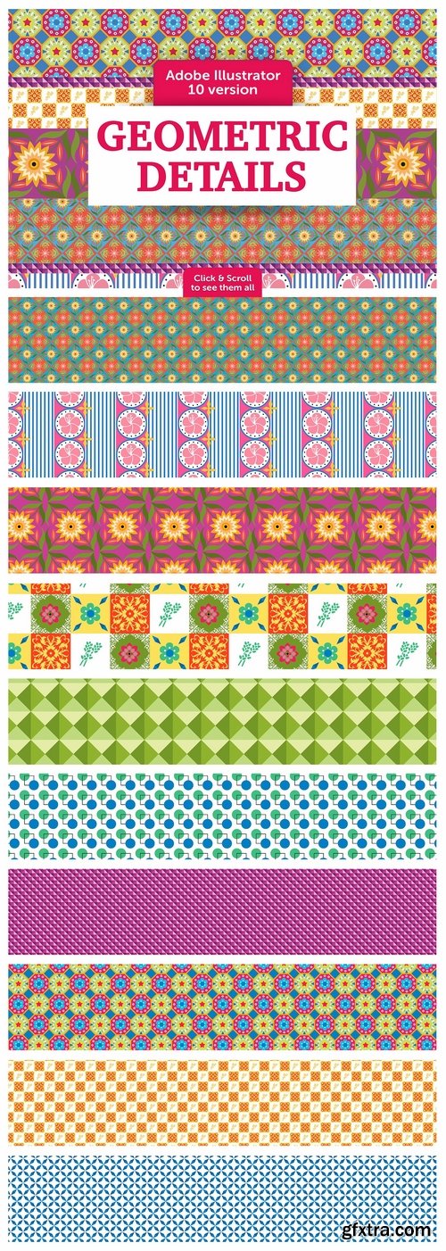 CM - 30 Vintage Floral patterns 2429241