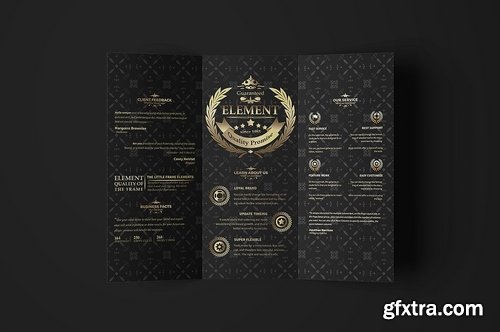 CM - Sicenrial Elegant Tri-fold Brochure 2454515