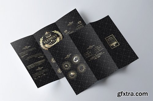 CM - Sicenrial Elegant Tri-fold Brochure 2454515