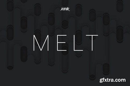 Melt  Abstract Rounded Backgrounds Vol 02